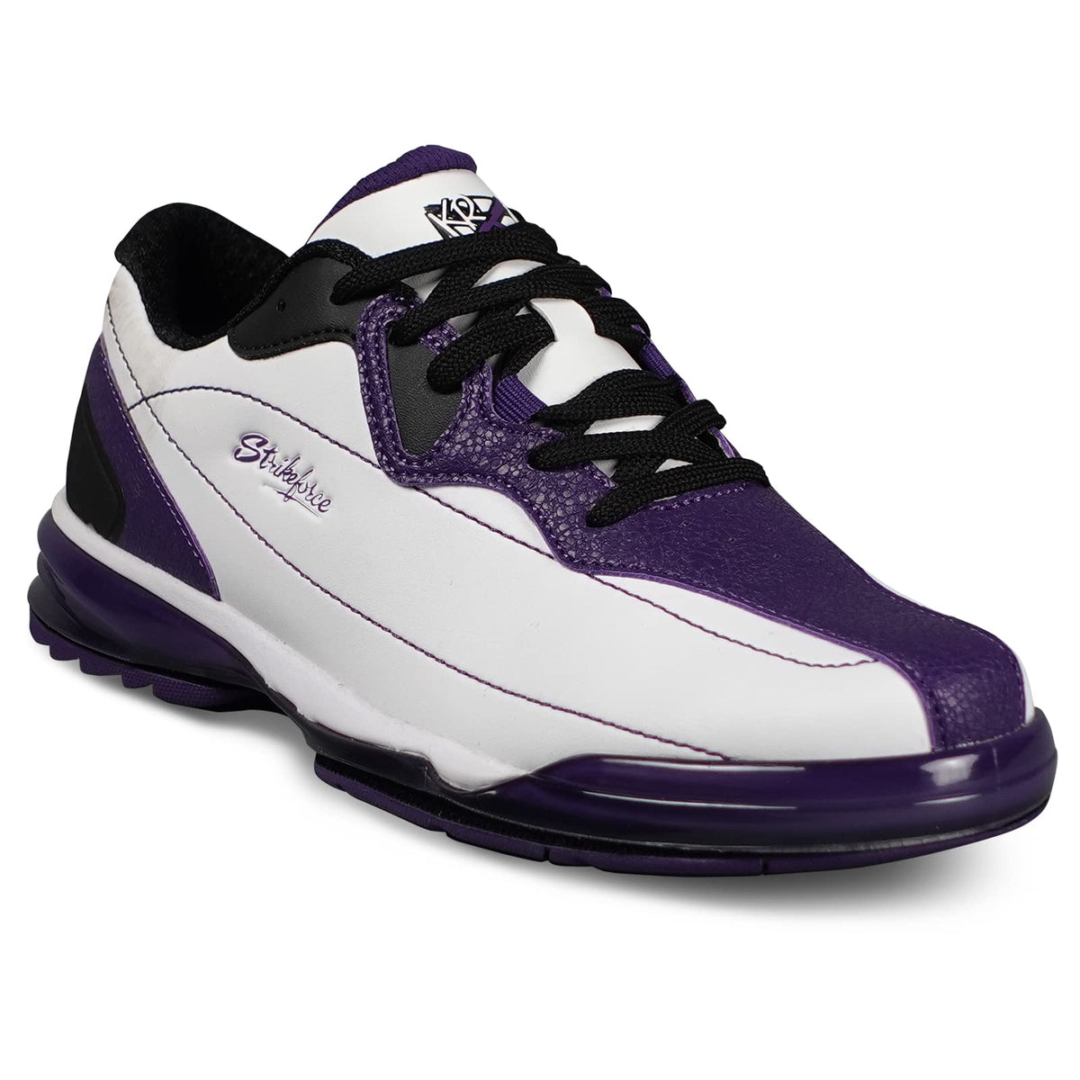 KR Strikeforce Dream White/Purple Performance Women's Bowling Shoe Left Hand - view 3