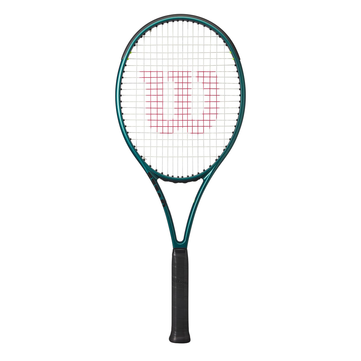 Wilson Blade 100 V9 Tennis Racket Unstrung, 100 sq in, Emerald Green - view 1