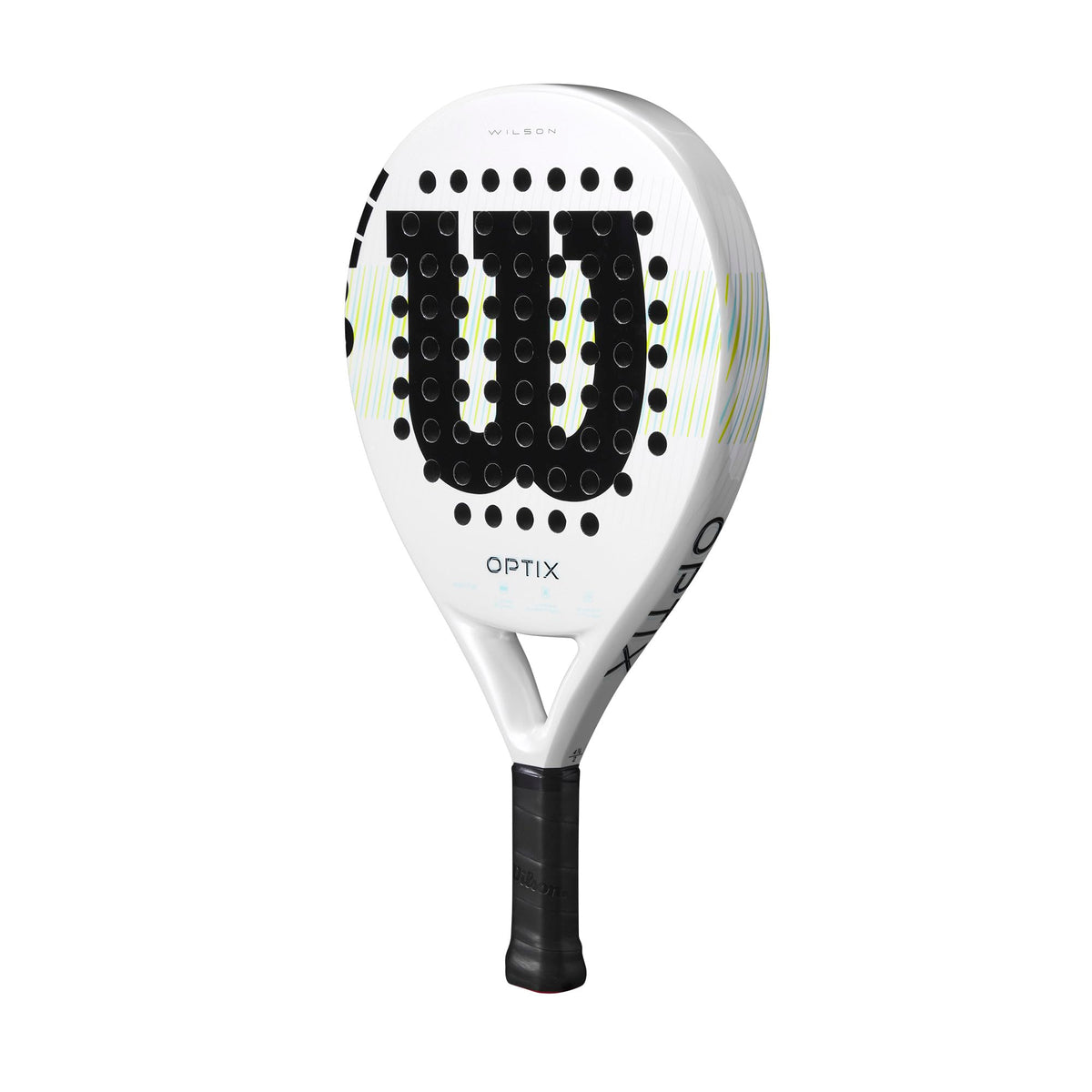 Wilson Optix V1 Padel Racket, White/Green - alternate view 2