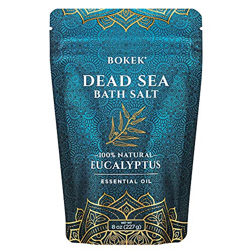 Bokek Dead Sea Eucalyptus Bath Salt, 8 oz
