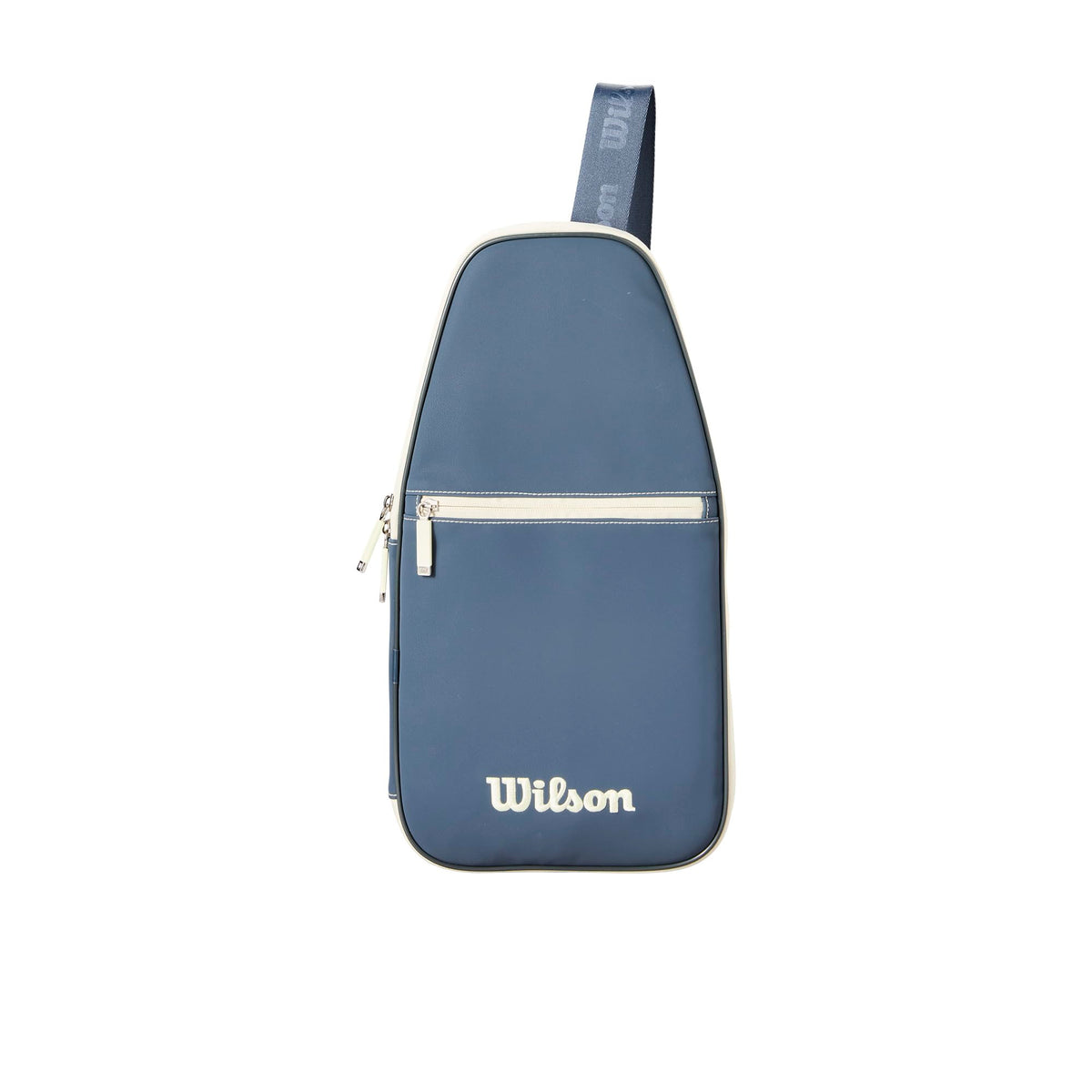 Wilson Pickleball Full Paddle Cover, Holds 1 Paddle, Blue/Cream - main view