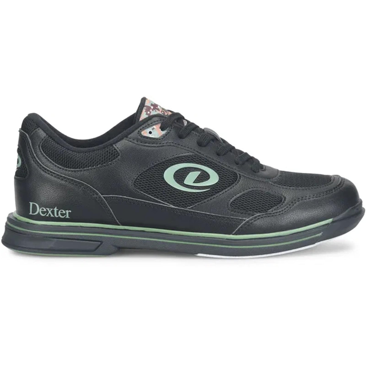 Dexter Men's Randy Bowling Shoe Black/Camo - Wide Width - view 3