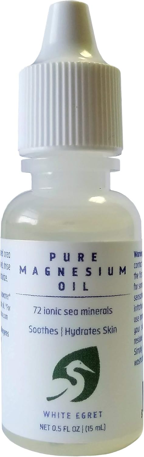 White Egret Pure Magnesium Hydrate Oil, 0.5 fl oz