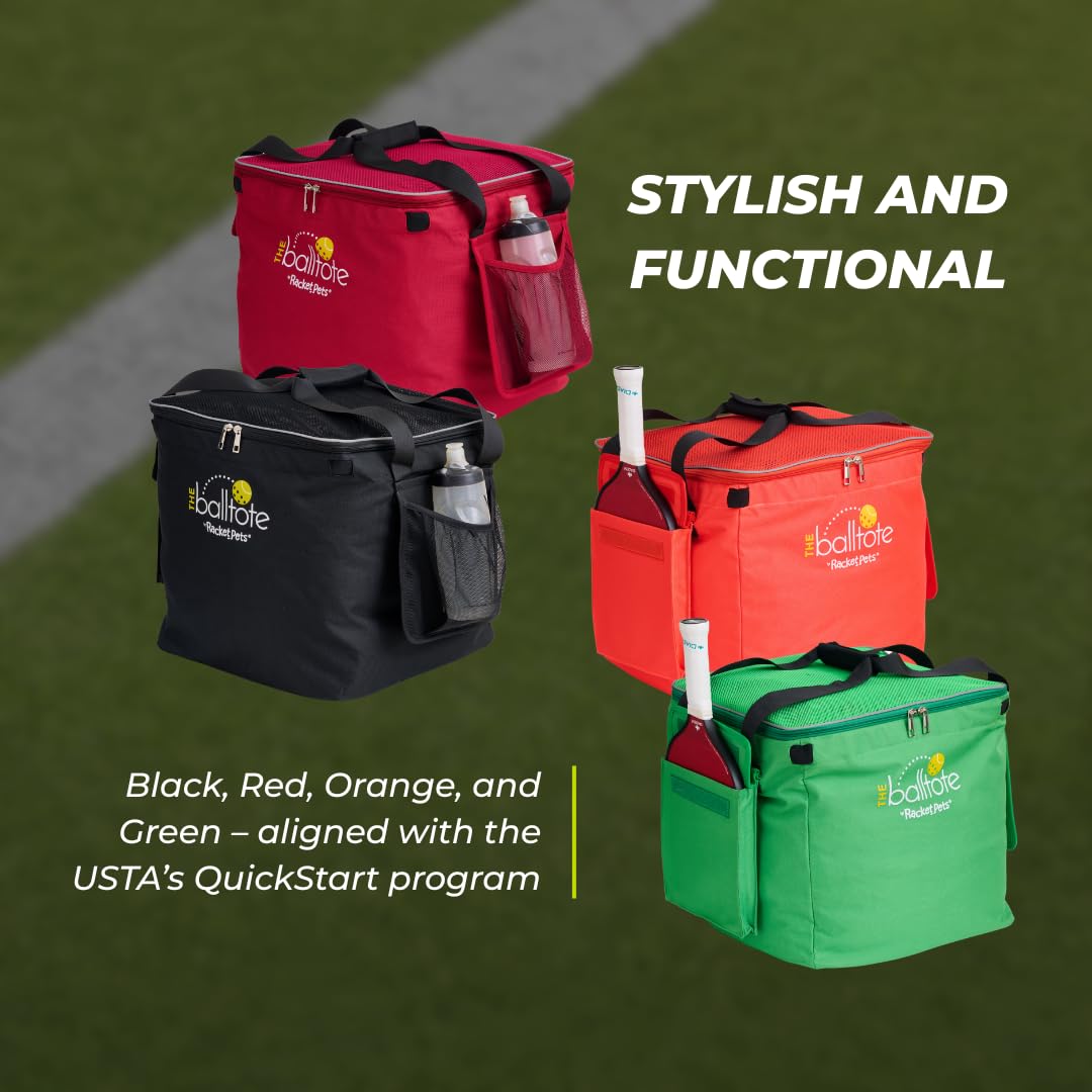 Racket Pets Ball Tote Teaching Cart with Black Bag - Alternate View 5