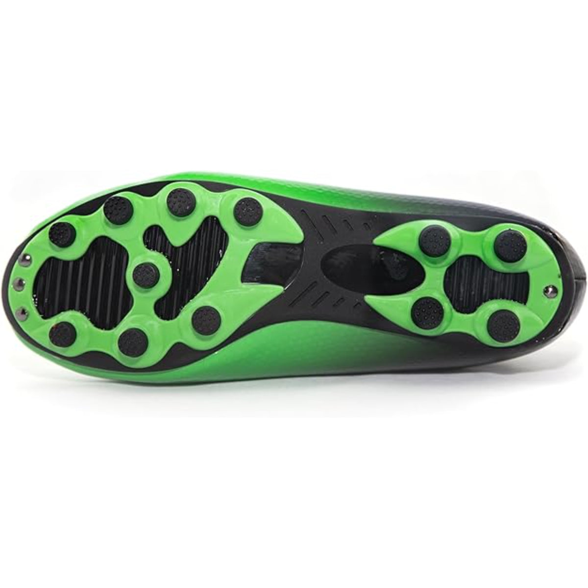 Zephz Wide Traxx Lime Green/Black Soccer Cleat