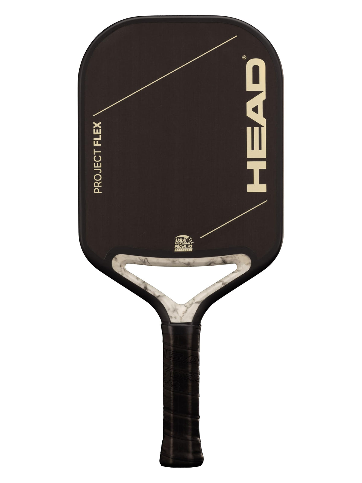 Head Project Flex 2026 Pickleball Paddle in Black - front face