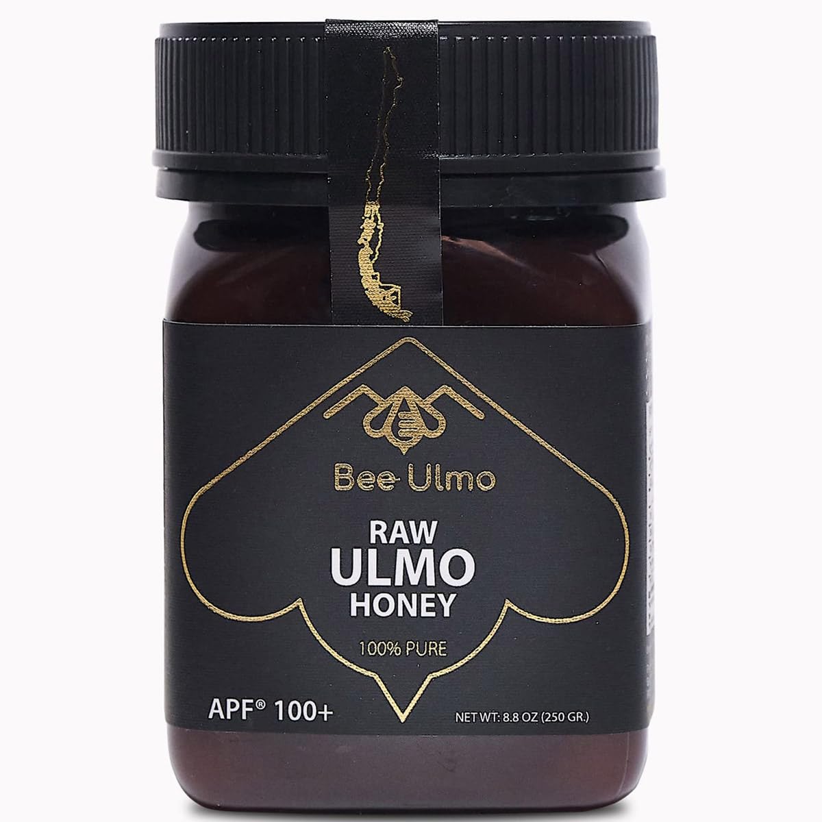 Bee Ulmo Raw Honey AFP 100, 8.8 oz (Case of 12)