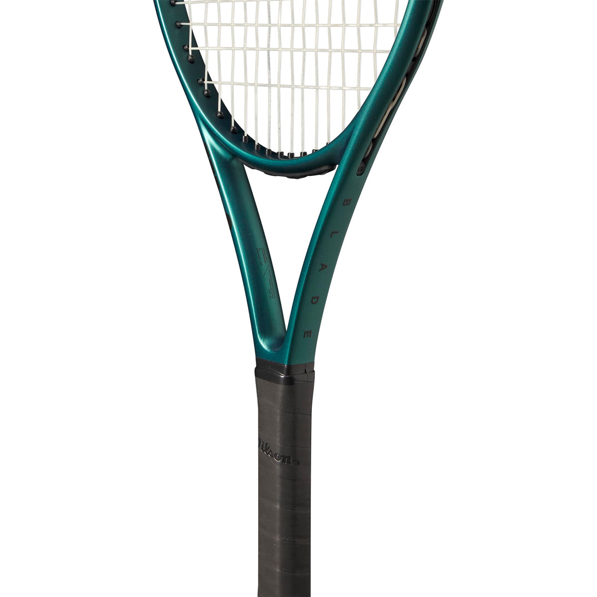 Wilson Blade 25 V9 Junior Tennis Racket, Strung, Emerald Green - alternate view 5