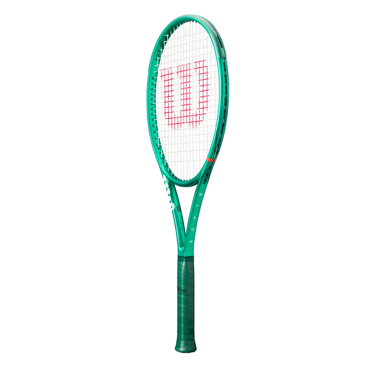 Wilson Blade 98 18x20 V10 Tennis Racket, Unstrung in Championship Green - alternate view 2