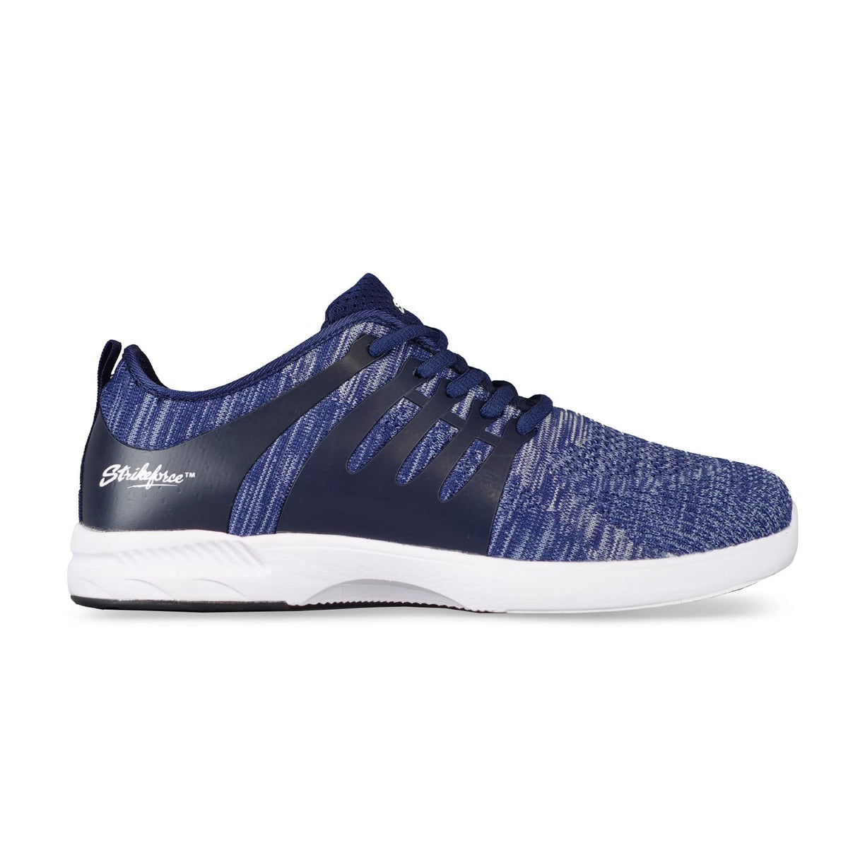 KR Strikeforce Commander Mens Bowling Shoe a Stylish Design and Lightweight Performance Combined in The Commander Bowling Shoes. Navy - view 2