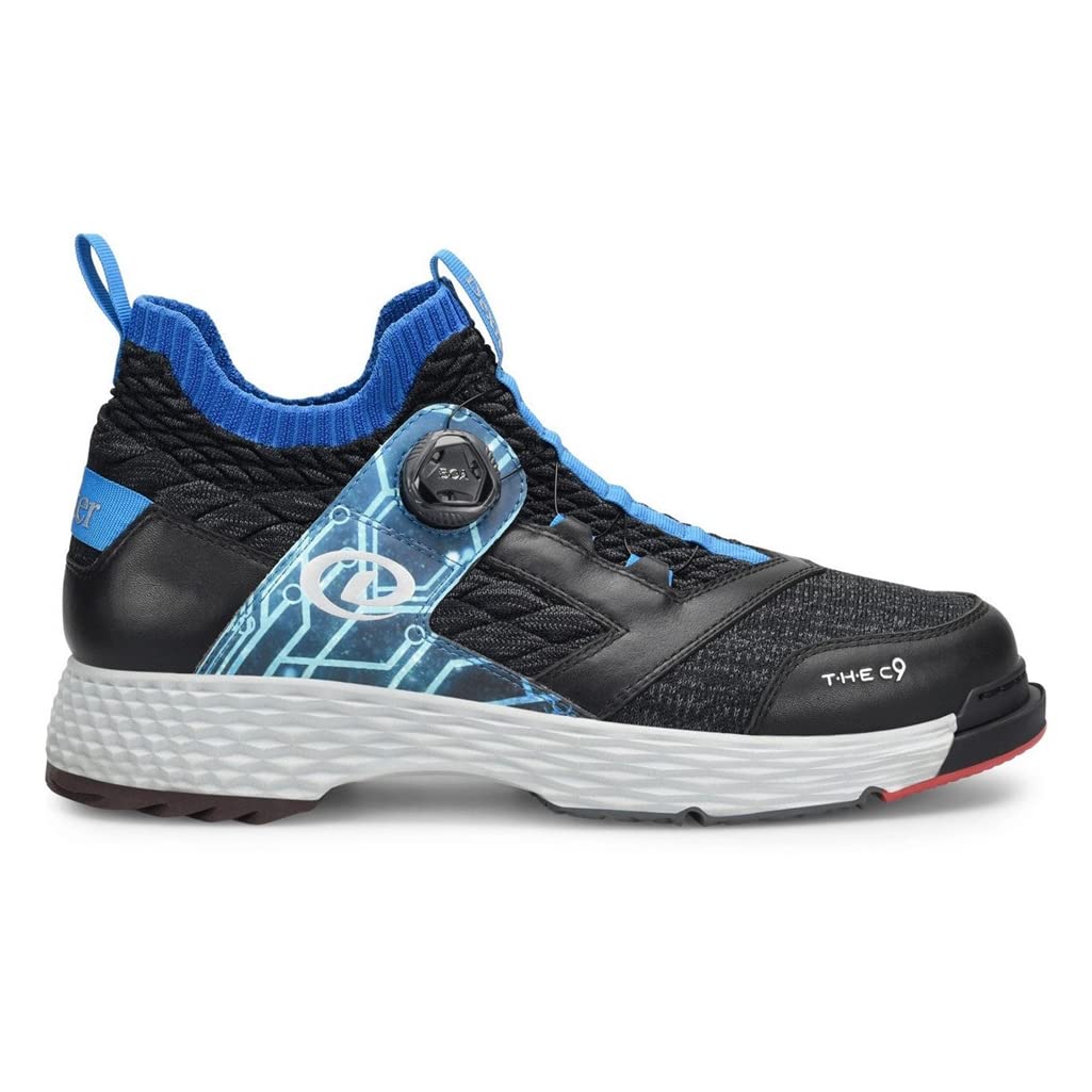 Dexter Men's THE C-9 Sidewinder BOA Black/Blue Bowling Shoes - view 1