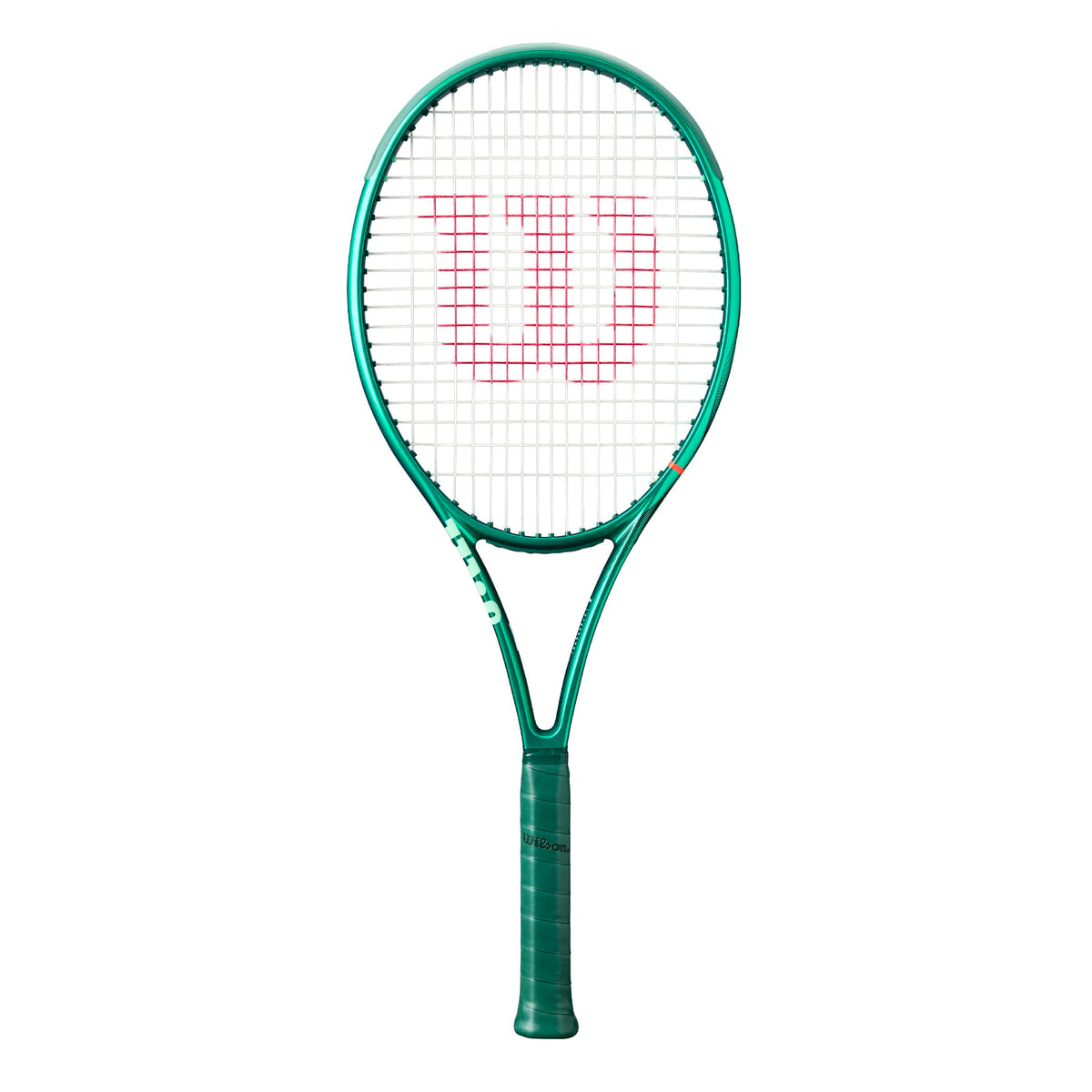 Wilson Blade 100 V10 Tennis Racket, Unstrung in Championship Green - main view