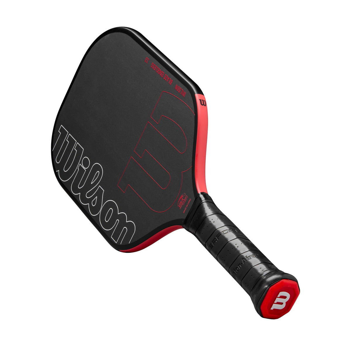 Wilson Blaze Edgeless 13 Pickleball Paddle, Black/Red - alternate view 5
