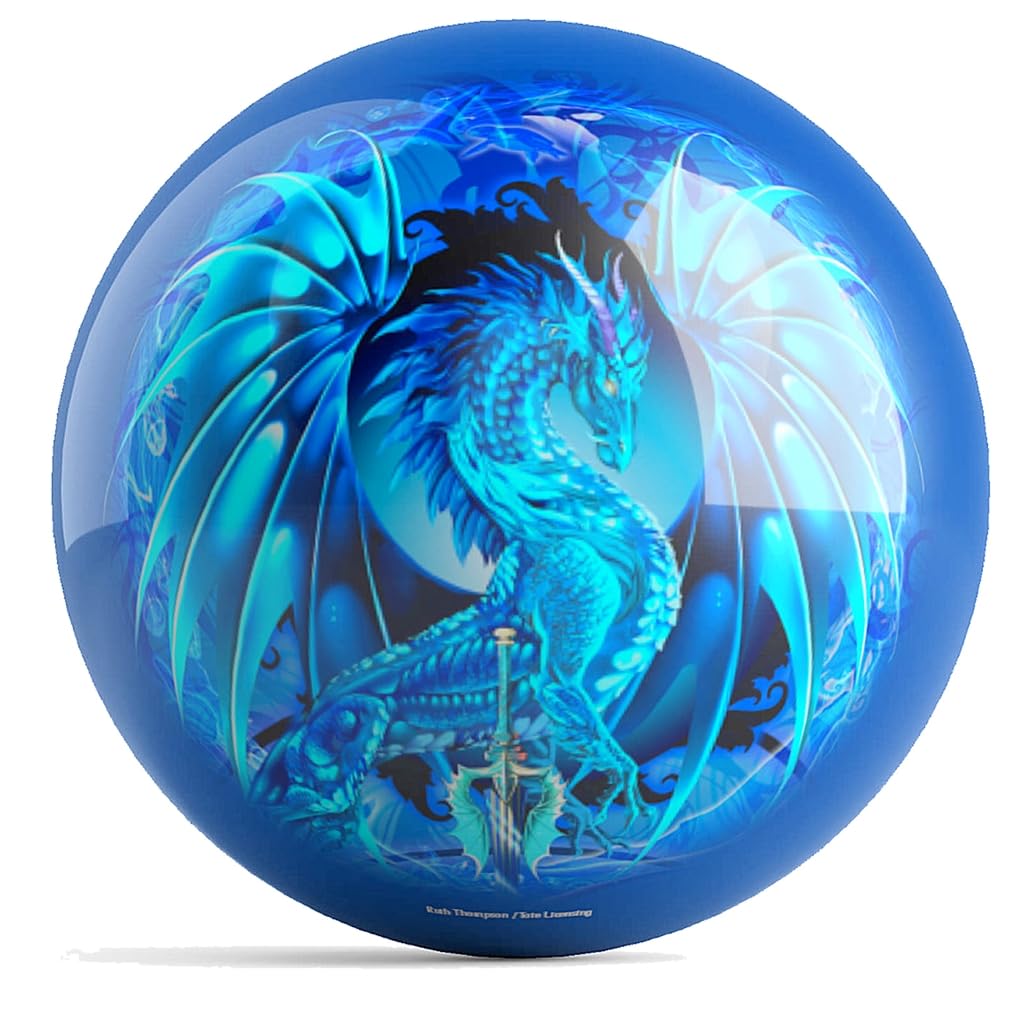 On The Ball Bowling OTB Ruth Thompson Seablade UNDRILLED Bowling Ball (14, Pounds) - view 1