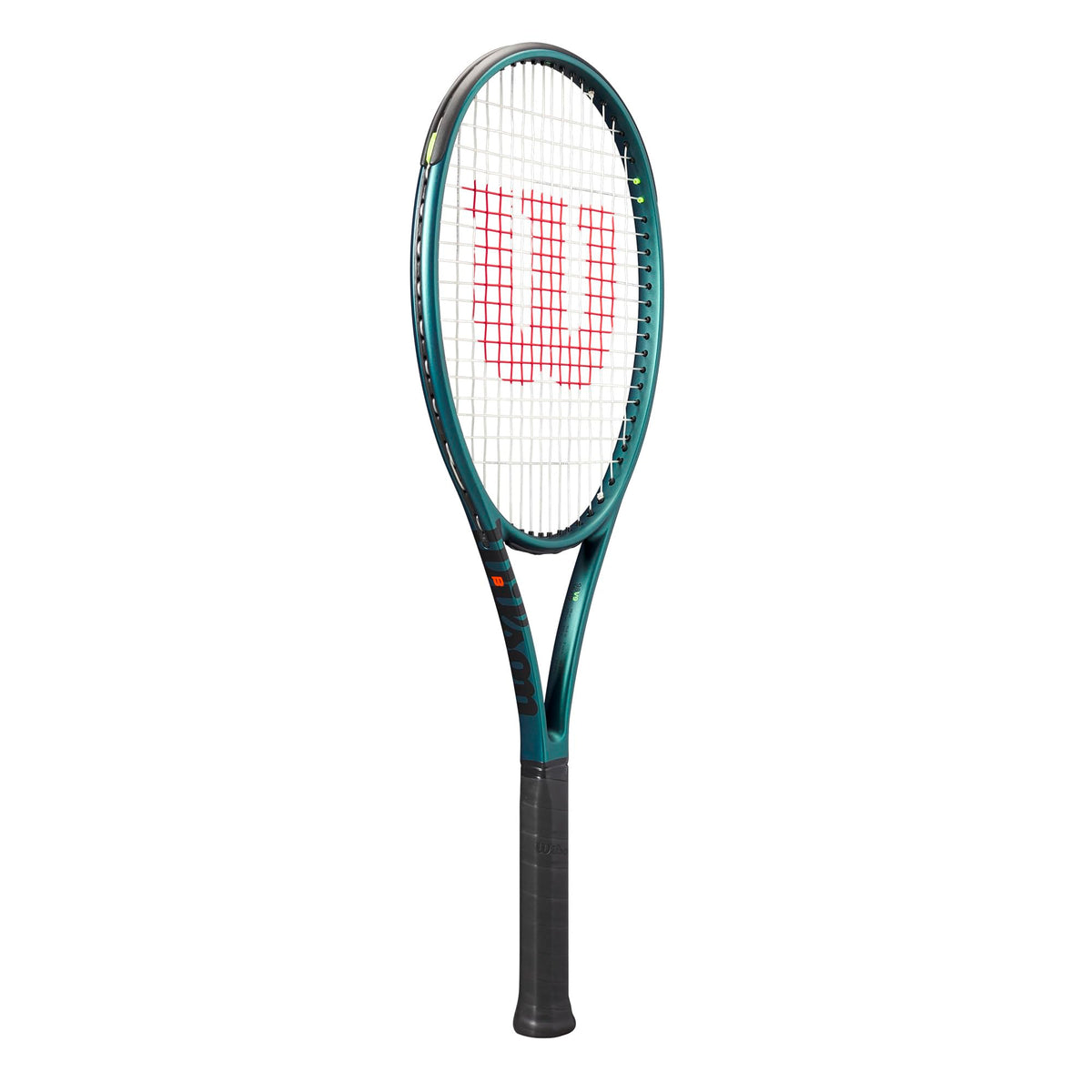 Wilson Blade 98 16x19 V9 Tennis Racket, Unstrung in Emerald Green - alternate view 2