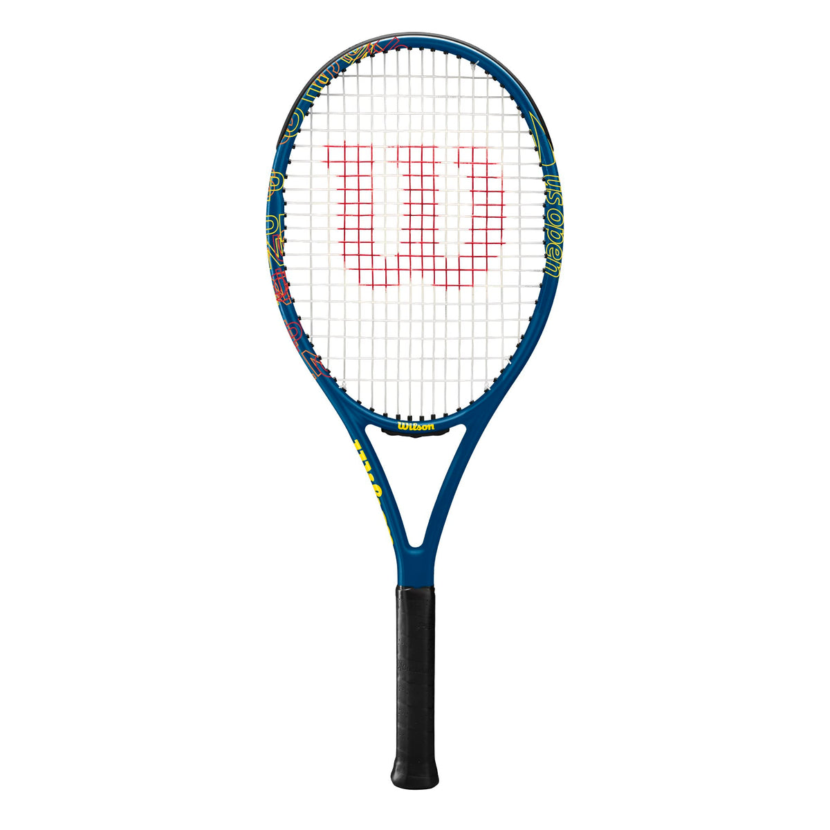 Wilson US Open GS 105 Tennis Racket Strung, Blue, 4 1/4 in Grip - main view
