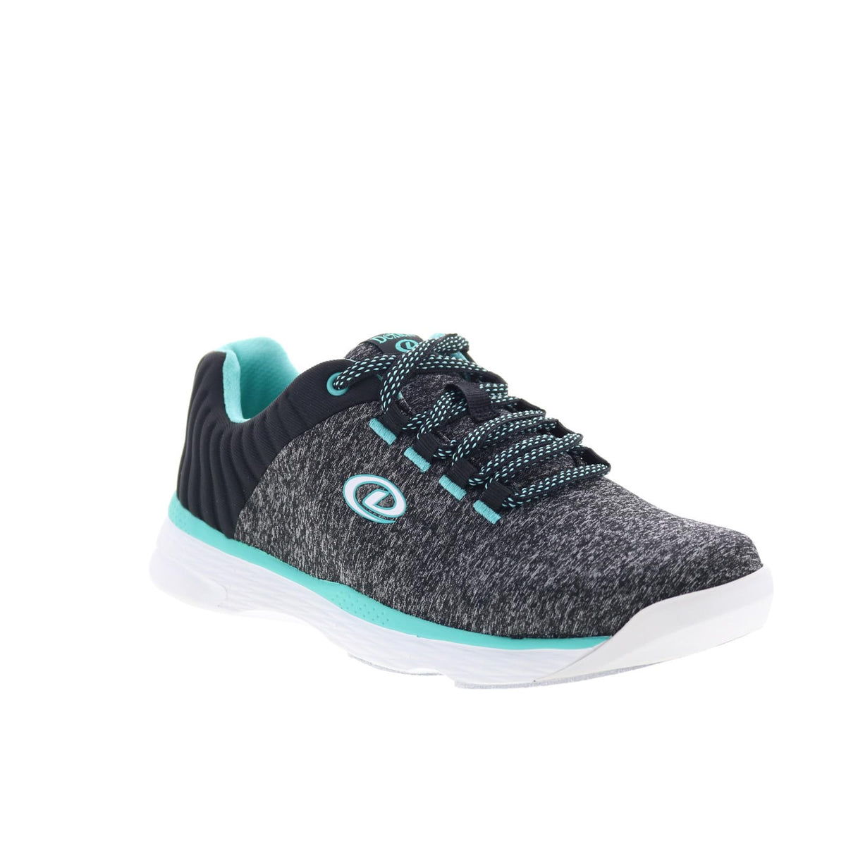 Dexter Womens Modern Bowling Shoes, Grey/Teal - view 1
