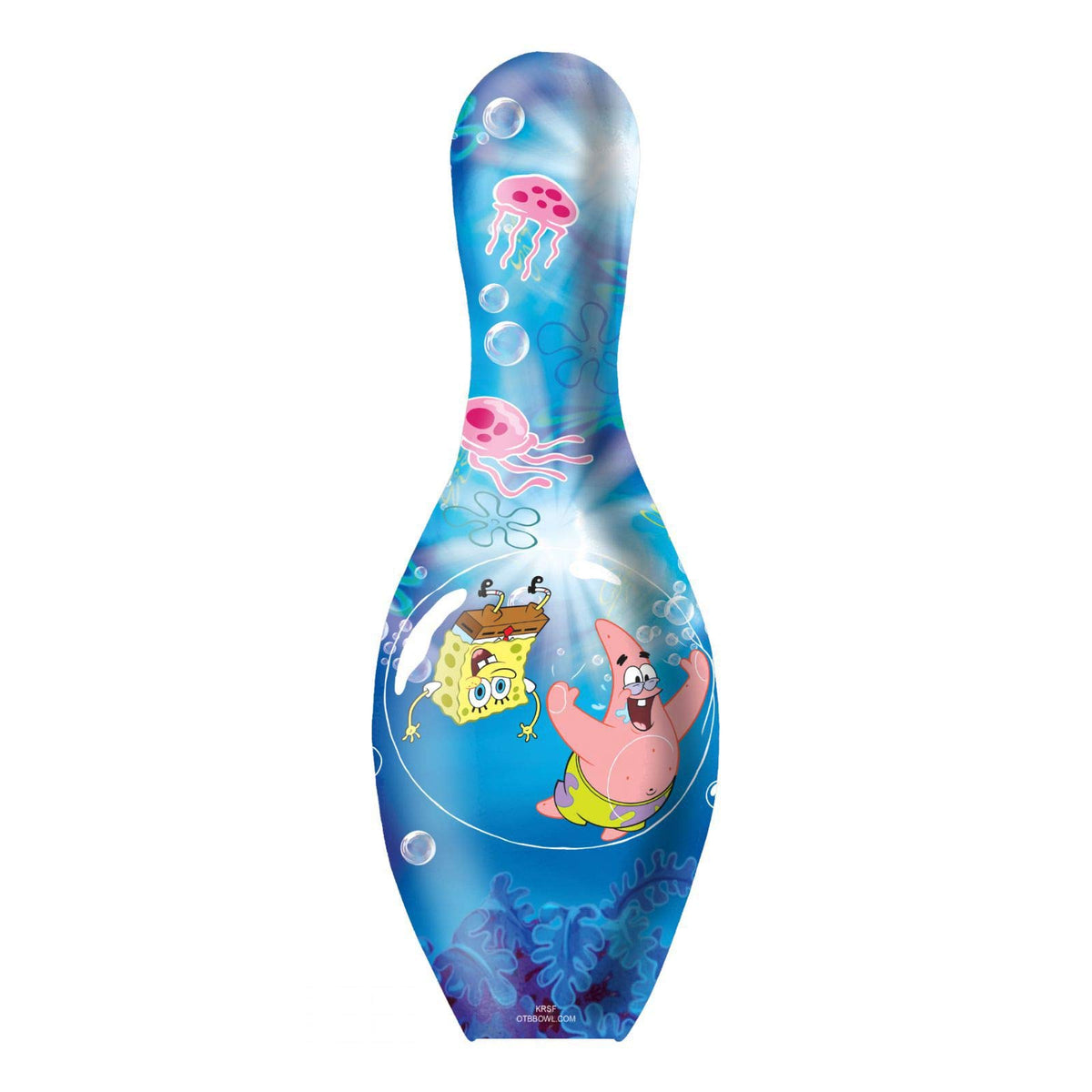 On The Ball Bowling OnTheBallBowling SpongeBob & Patrick Bubble Official Size Bowling Pin - view 1
