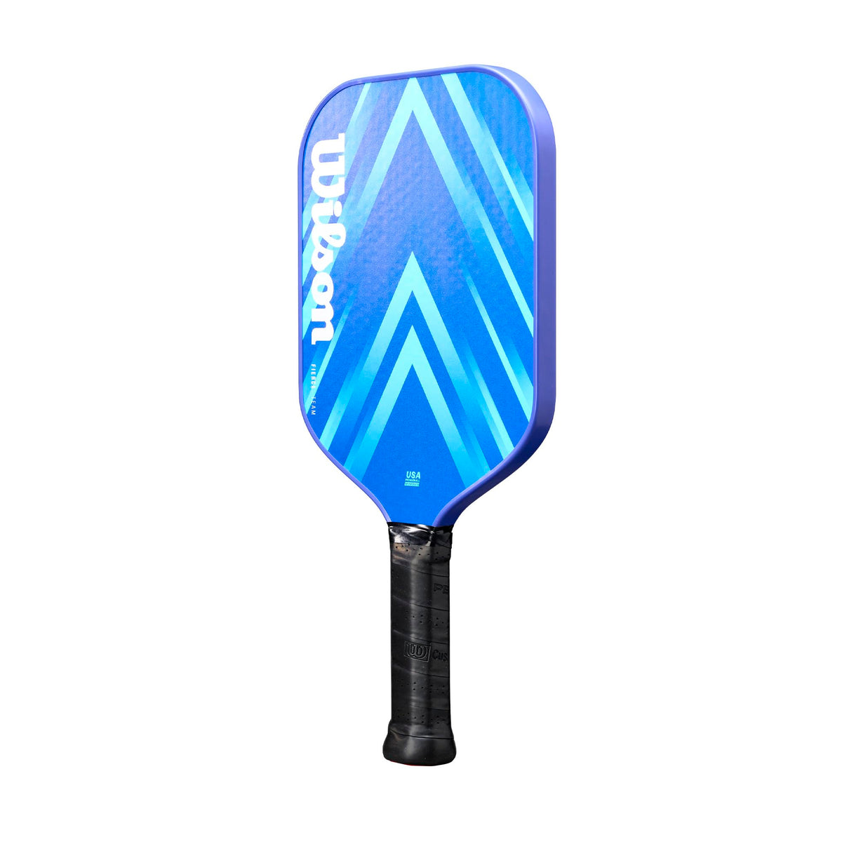 Wilson Fierce Team V2 Pickleball Paddle, Blue/White, 4 1/4" Grip - alternate view 2