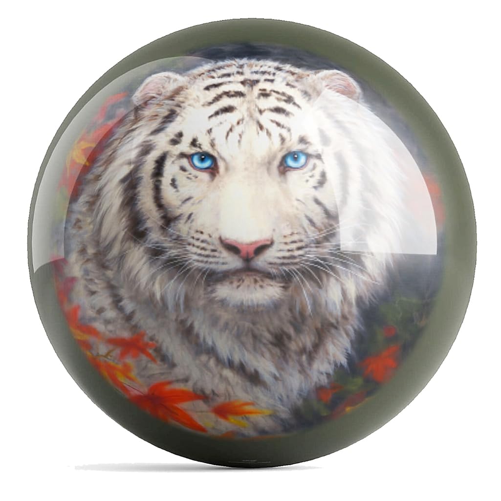 On The Ball Bowling OTB Kayomi Harai White Tiger UNDRILLED Bowling Ball (8) - view 1