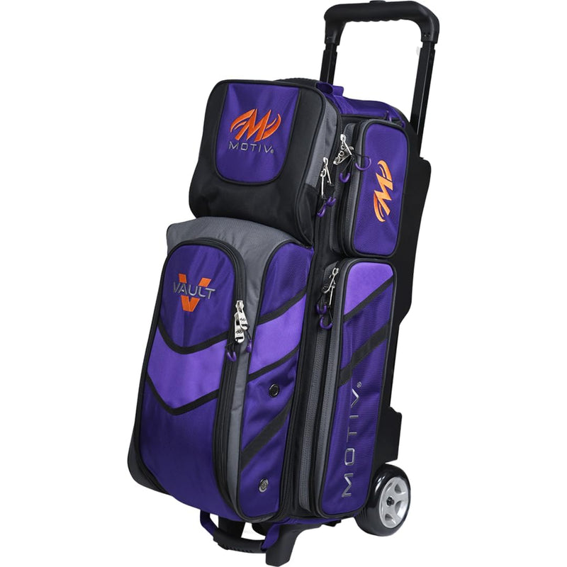 MOTIV Vault 3-Ball Roller Bowling Bag | Durable Gear Transport