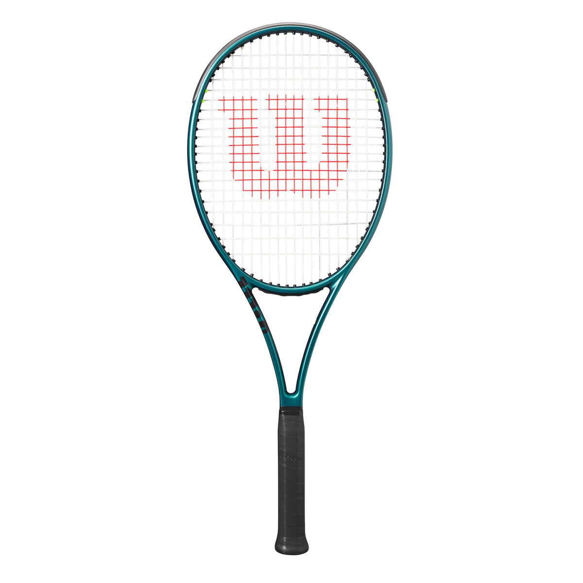 Wilson Blade 98 18x20 V9 Tennis Racket, Unstrung in Emerald Green - alternate view 6