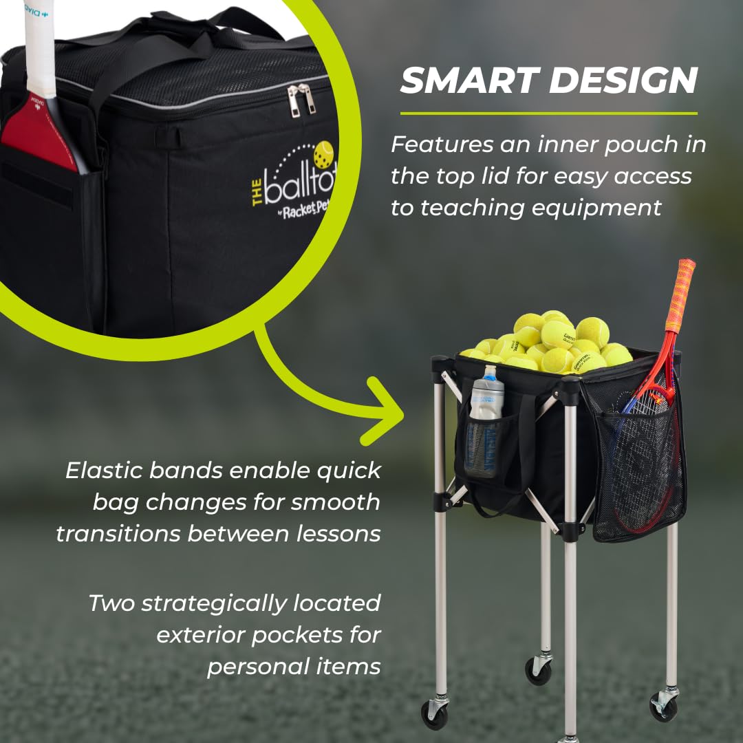 Racket Pets Ball Tote Replacement Bag for Teaching Carts - Alternate View 6