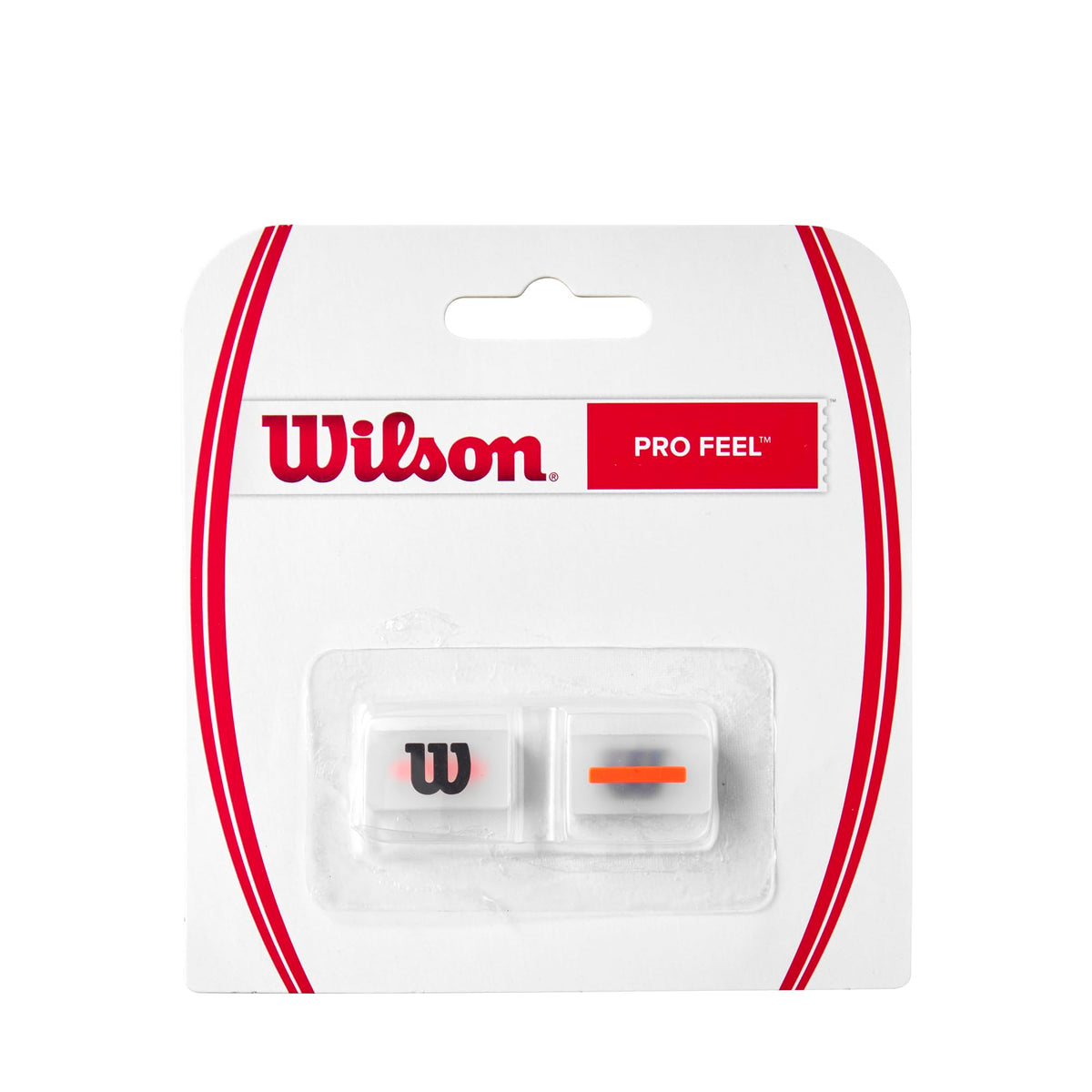 Wilson Shift Tennis Vibration Dampener 2 Pack, Clear - main view