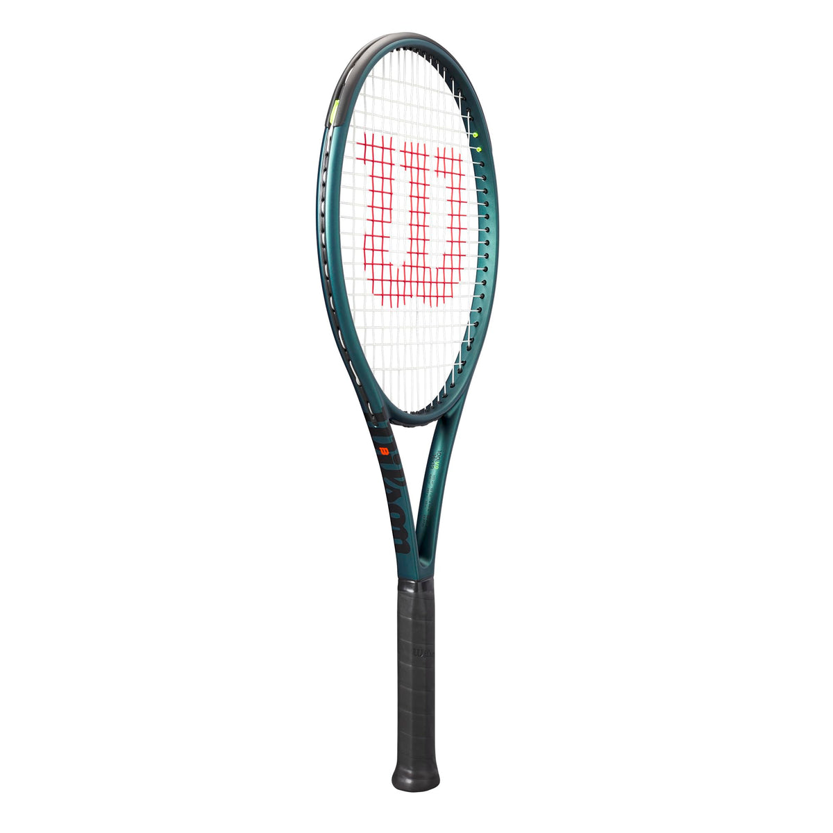 Wilson Blade 100L V9 Tennis Racket, Unstrung in Emerald Green - alternate view 2