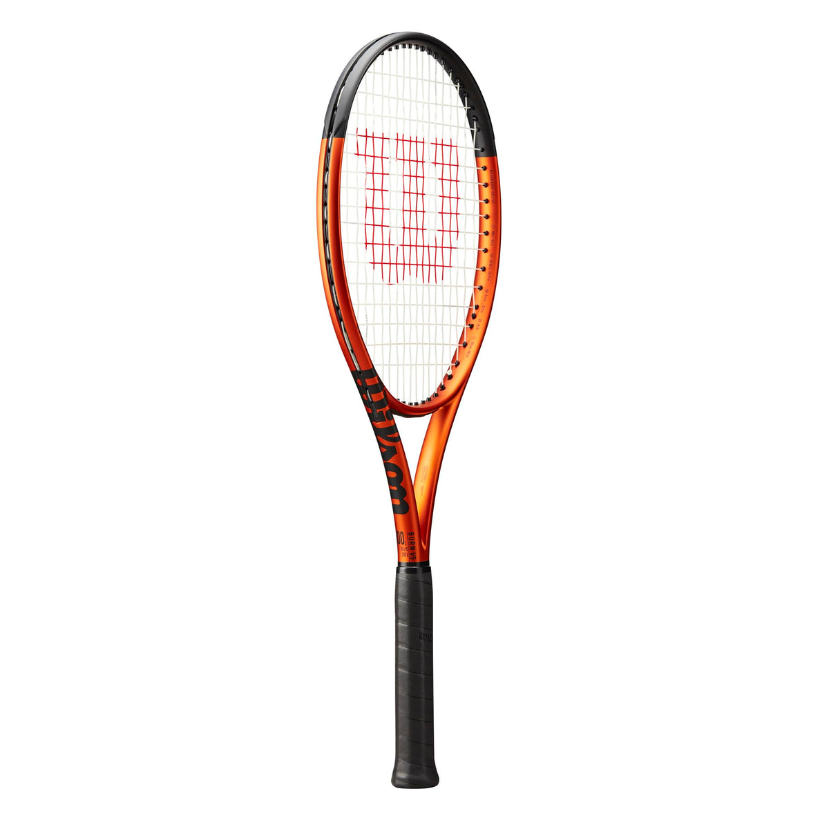 Wilson Burn 100S V5 Tennis Racket, Unstrung, Orange, Grip 4 1/8" - alternate view 2
