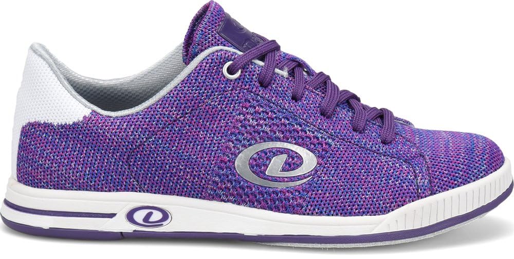 Dexter Women's Harper Knit Purple Multi Bowling Shoes - view 3