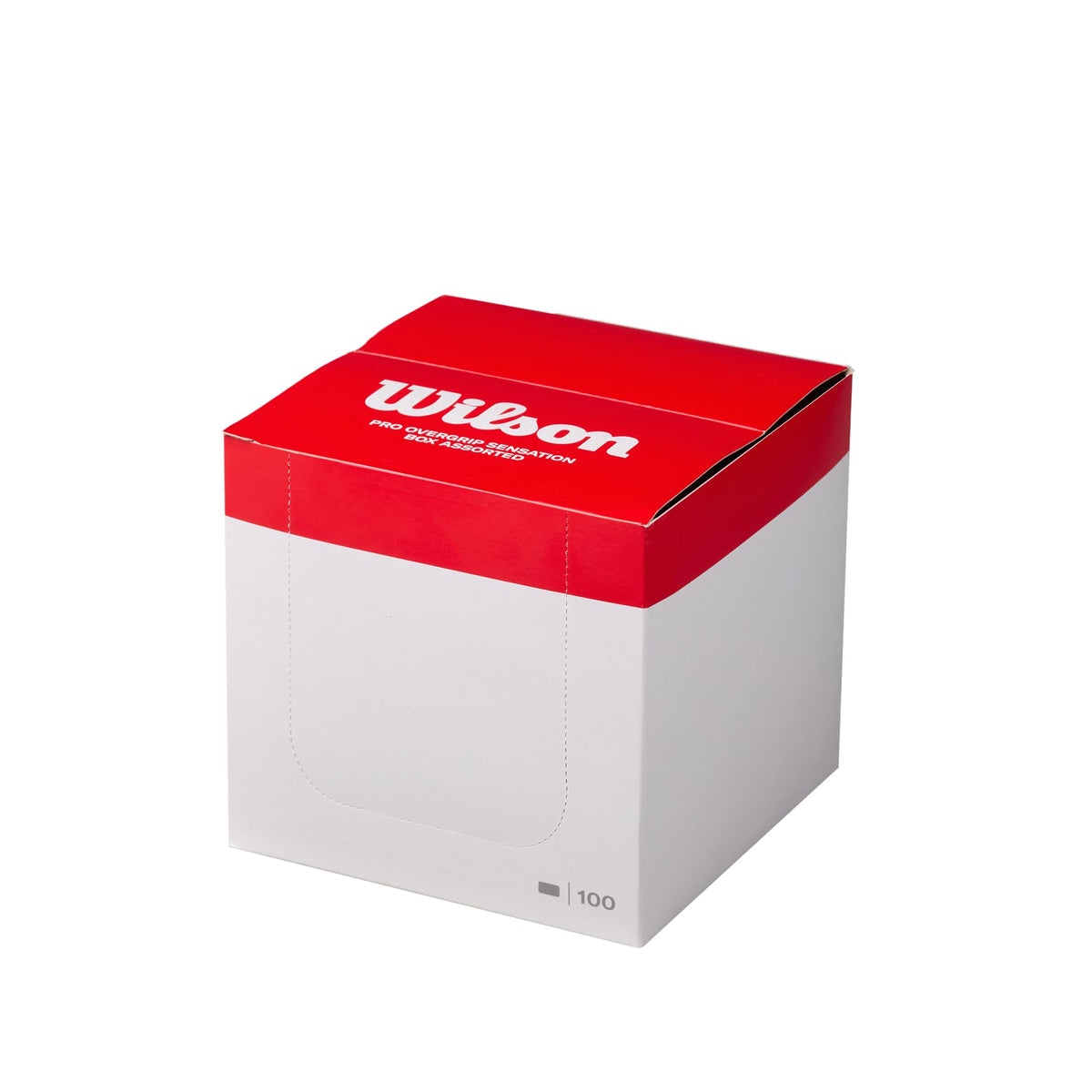 Wilson Pro Overgrip Sensation 100 Pack Tennis Overgrips, Assorted White/Black/Pink - view 1
