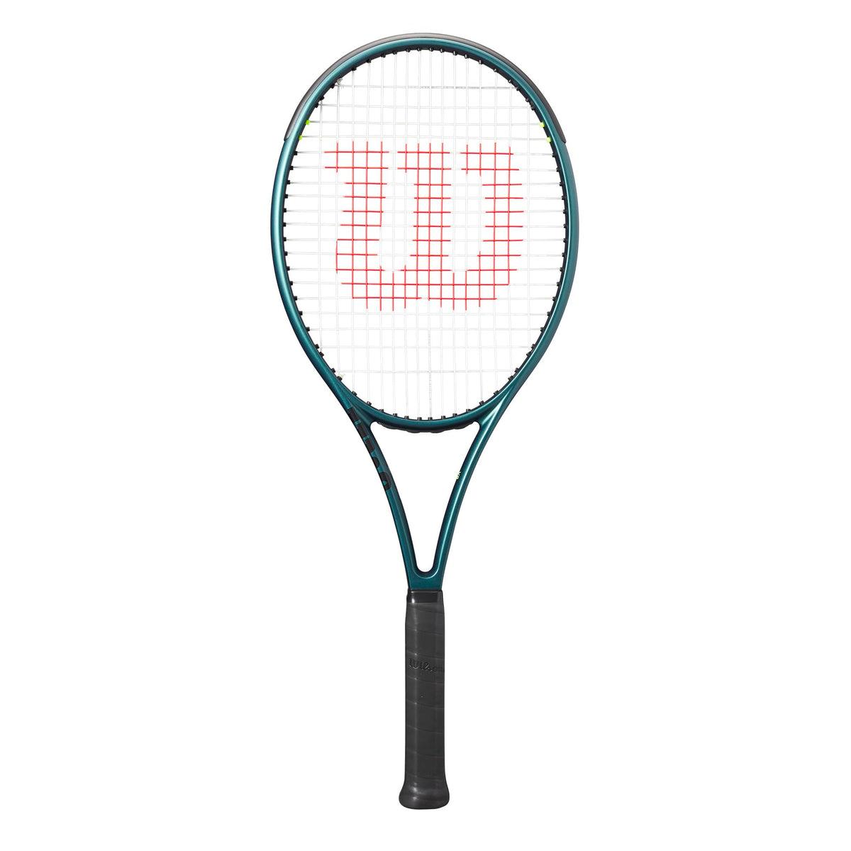 Wilson Blade 100UL V9 Tennis Racket, Unstrung in Green - alternate view 1
