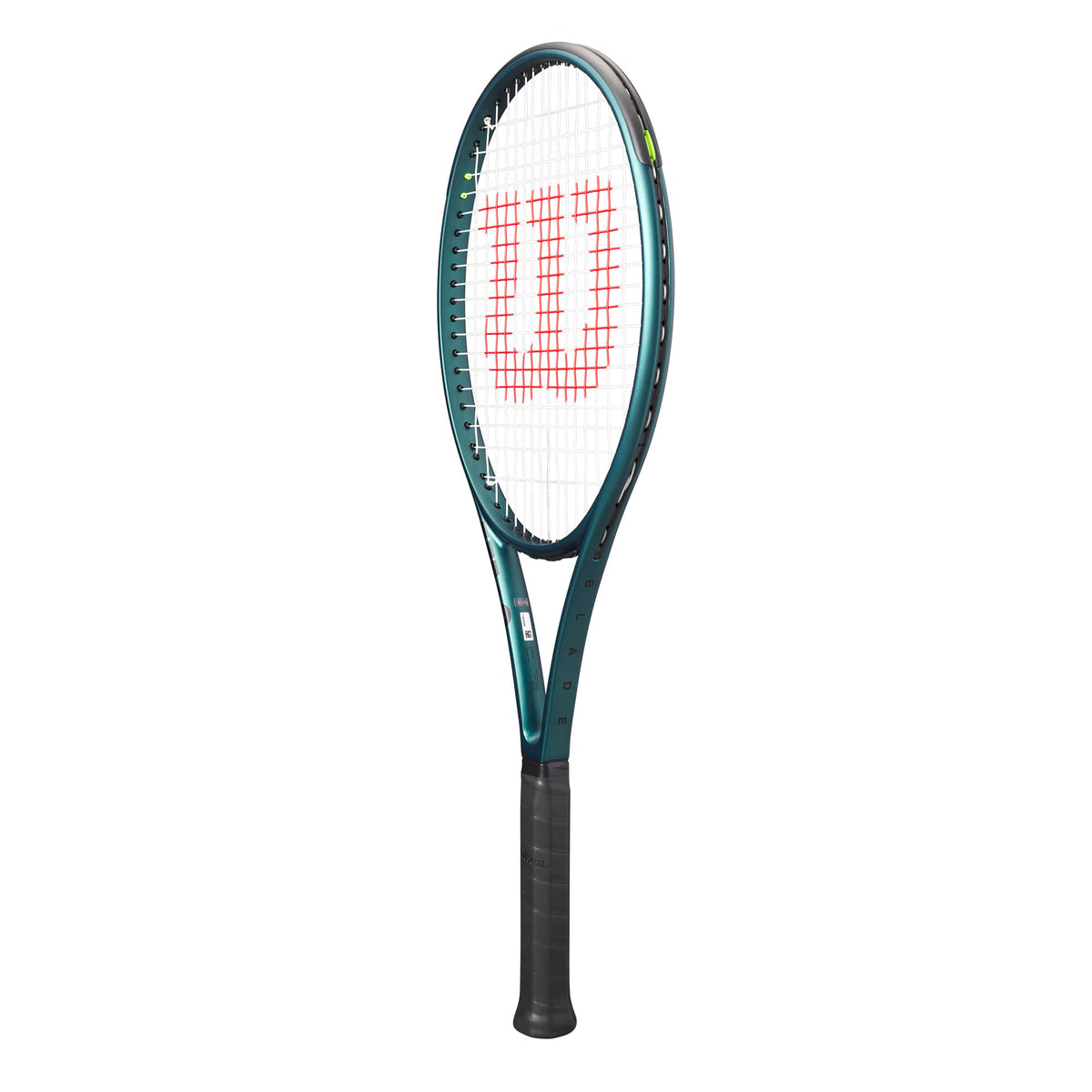 Wilson Blade 100UL V9 Tennis Racket, Unstrung in Green - alternate view 3