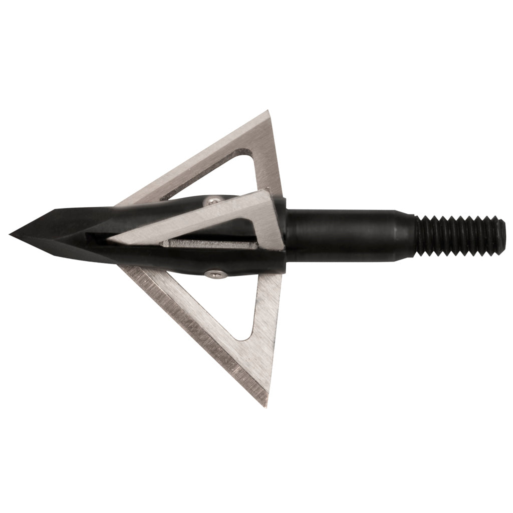 Muzzy Trocar Crossbow Broadheads in 100 gr. - Front View