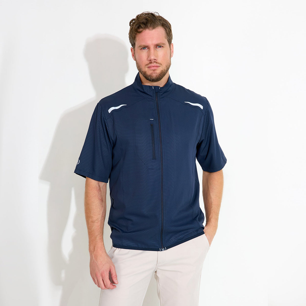 Men Lanark Stretch Wind Shirt (5oz)