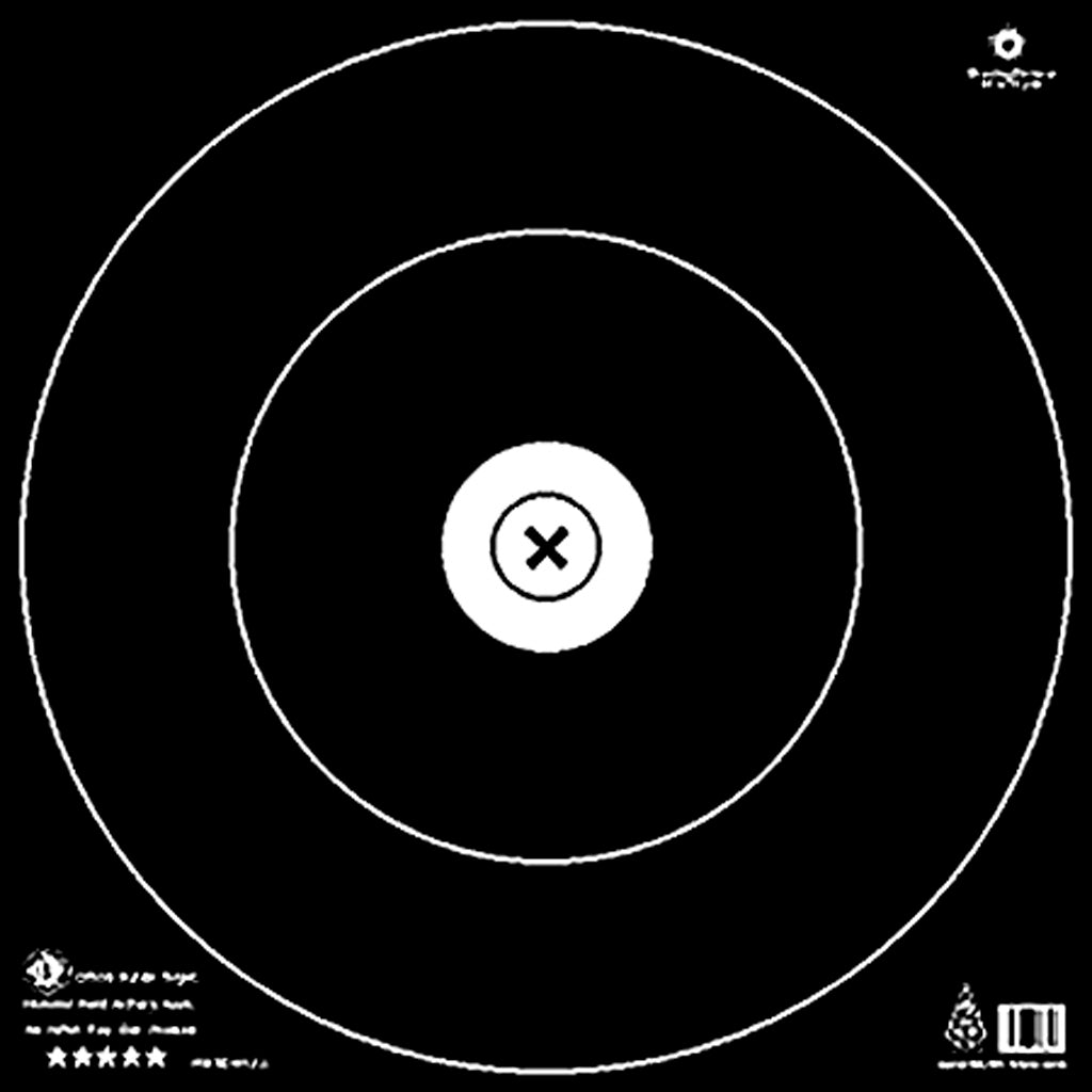 Maple Leaf Press Maple Leaf Target Face in NFAA Hunter 50 cm. 25 pk. - Front View