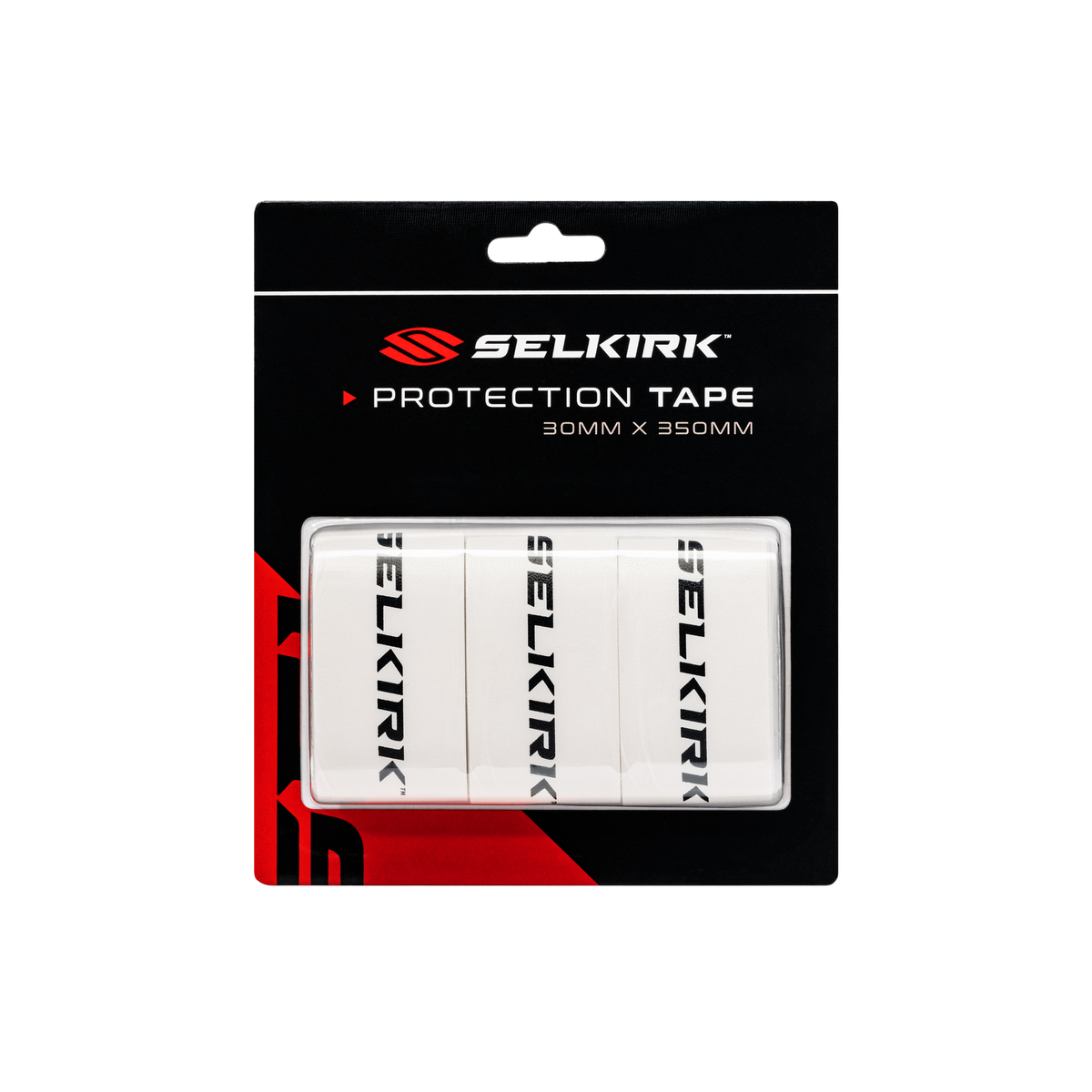 Selkirk Pickleball Paddle Protective Edge Guard Tape - 12 Packs White / 30mm