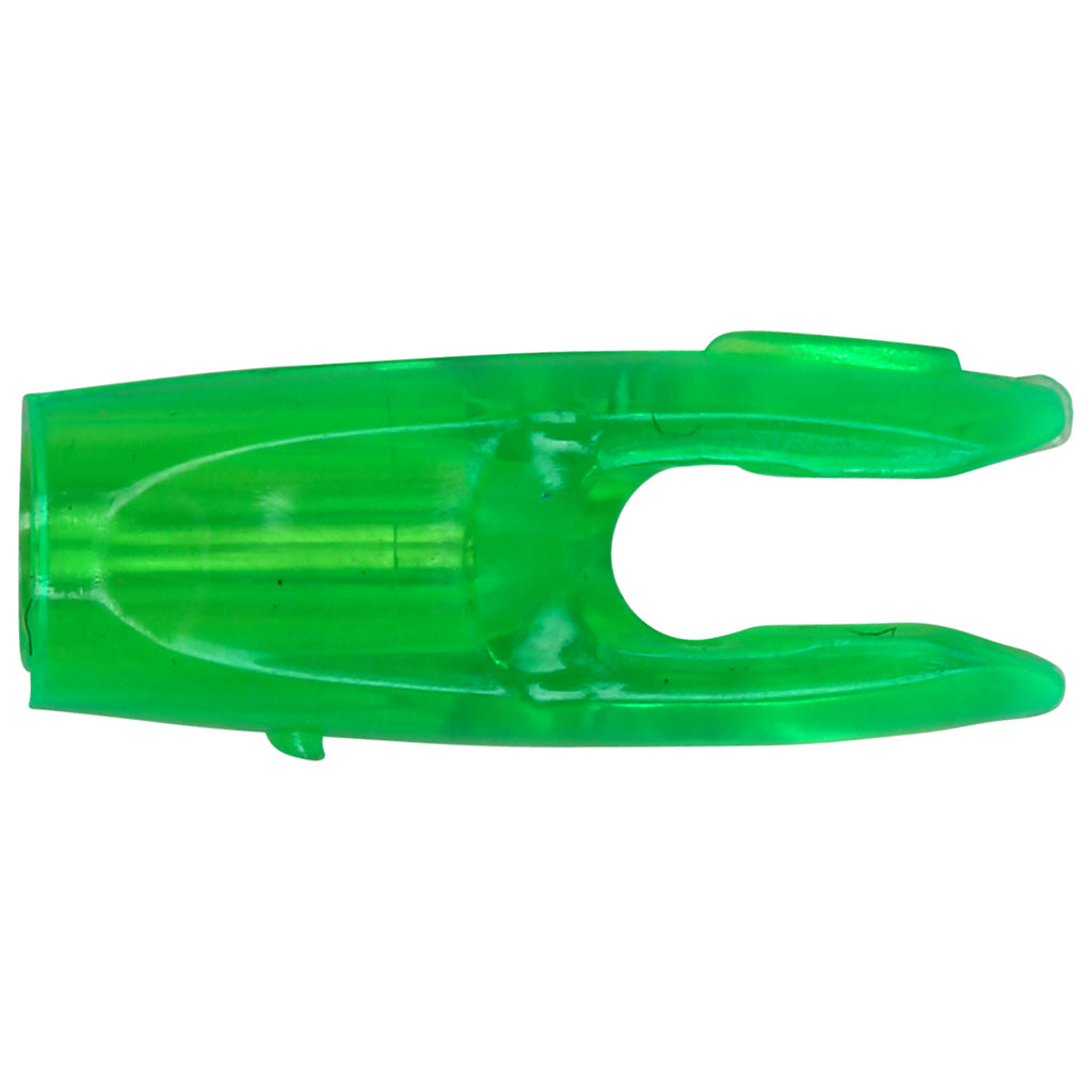 Easton Compound G2 G Pin Nocks in Green Large Groove 12 pk. - Front View