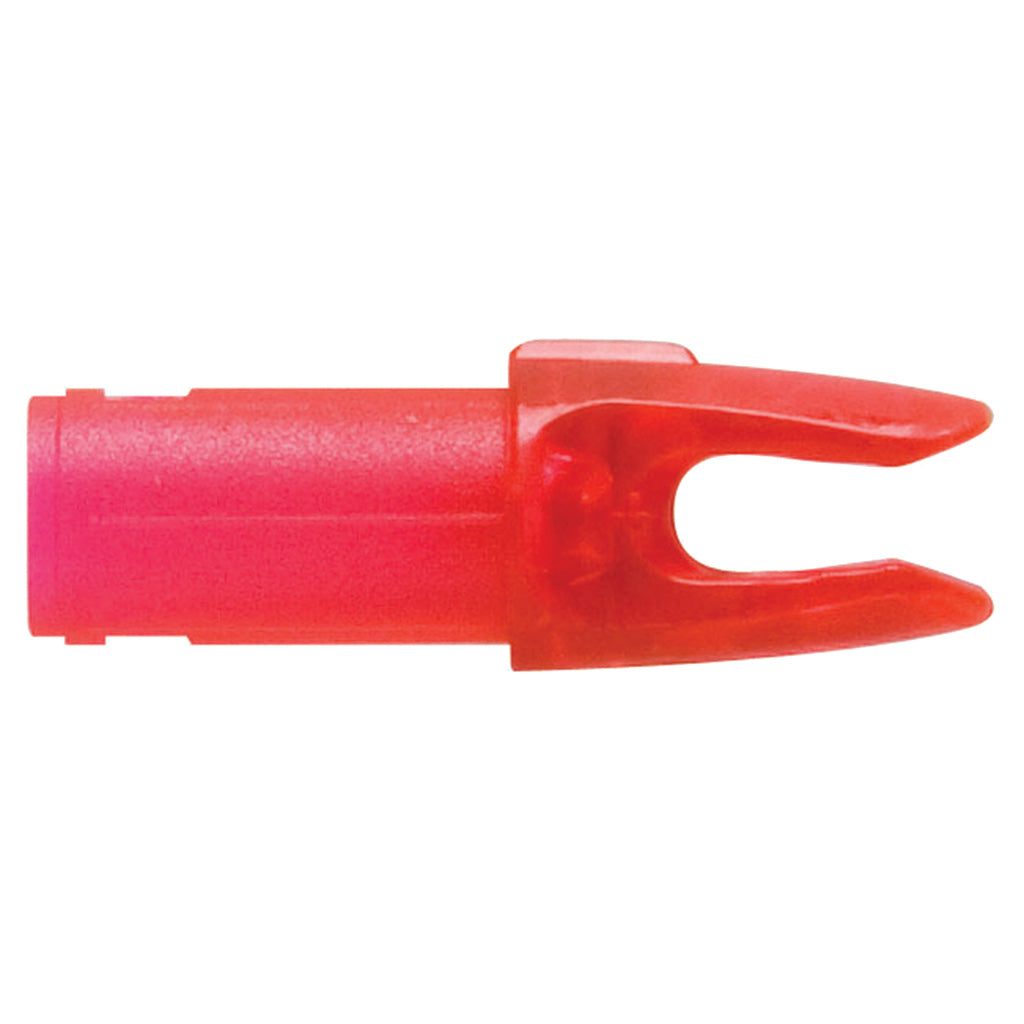 Easton 6.5mm MicroLite Super Nocks in Red - Front View