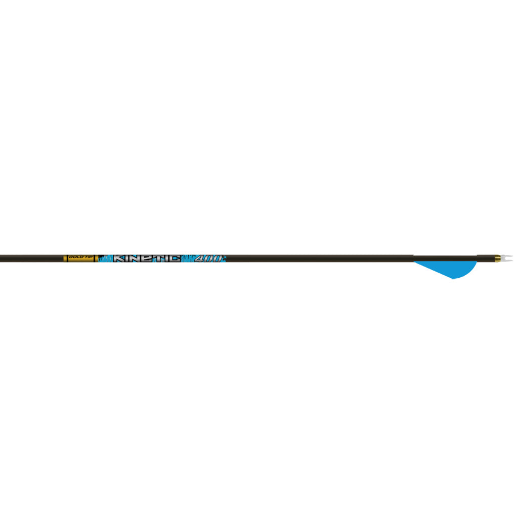 Gold Tip Kinetic Kaos Arrows in 300 - Front View
