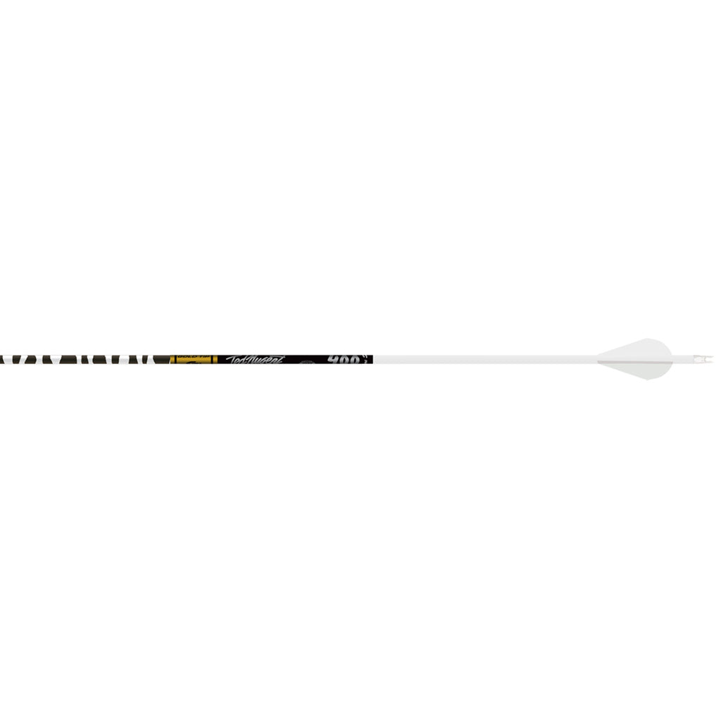 Gold Tip Ted Nugent Arrows in 400 - Front View