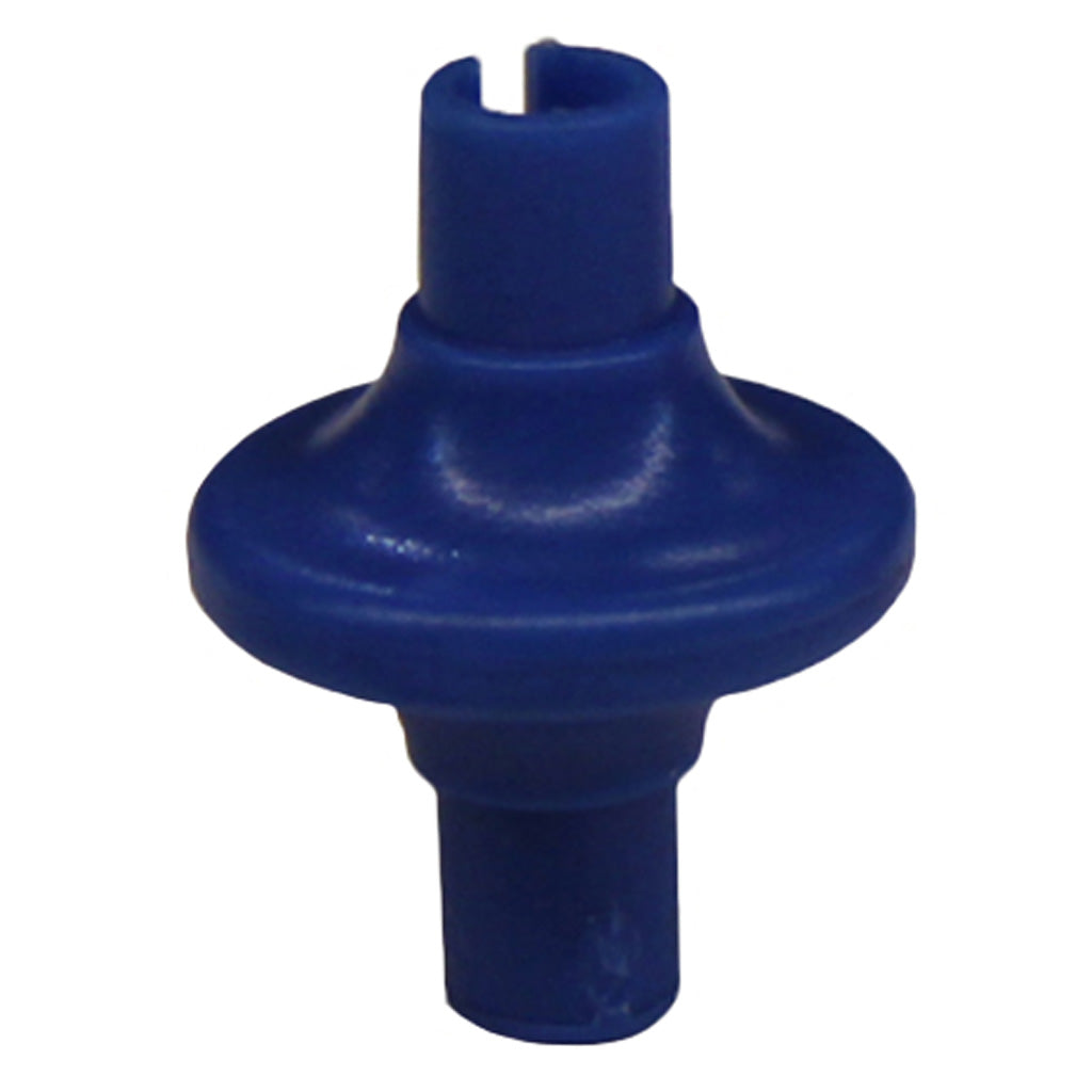 Draves Komfort Kiss Kisser Button in Blue 1 pk. - Front View