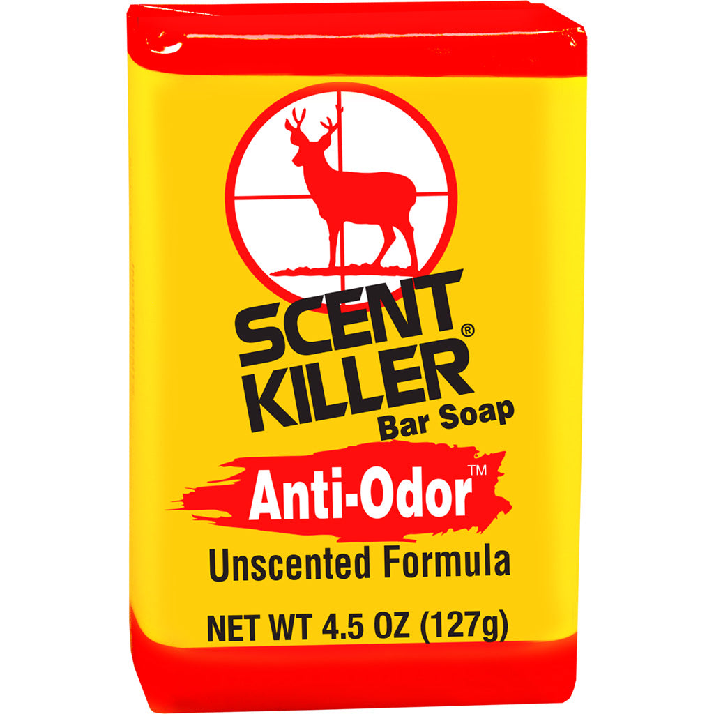 Wildlife Research Scent Killer Bar Soap in Red - Front View