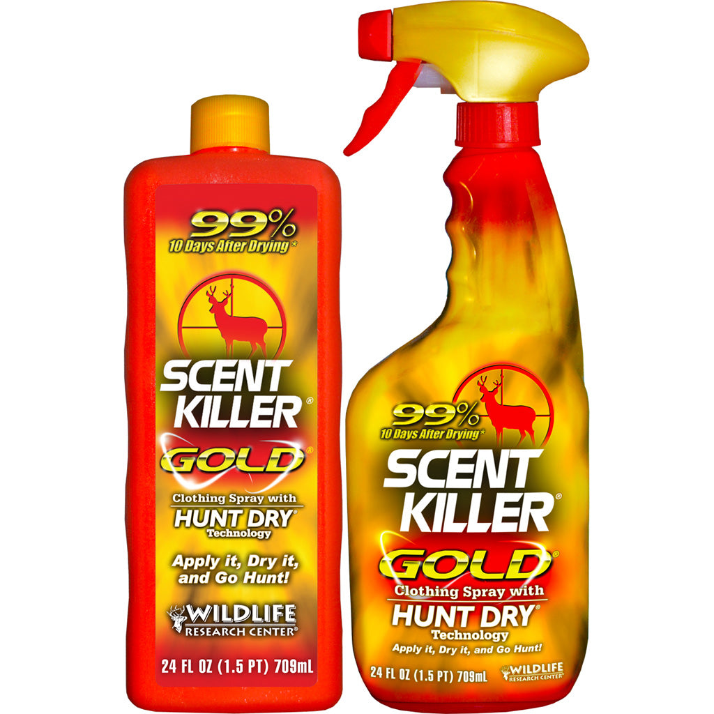 Wildlife Research Scent Killer Spray Gold in Combo 24 oz. 2 pk. - Front View