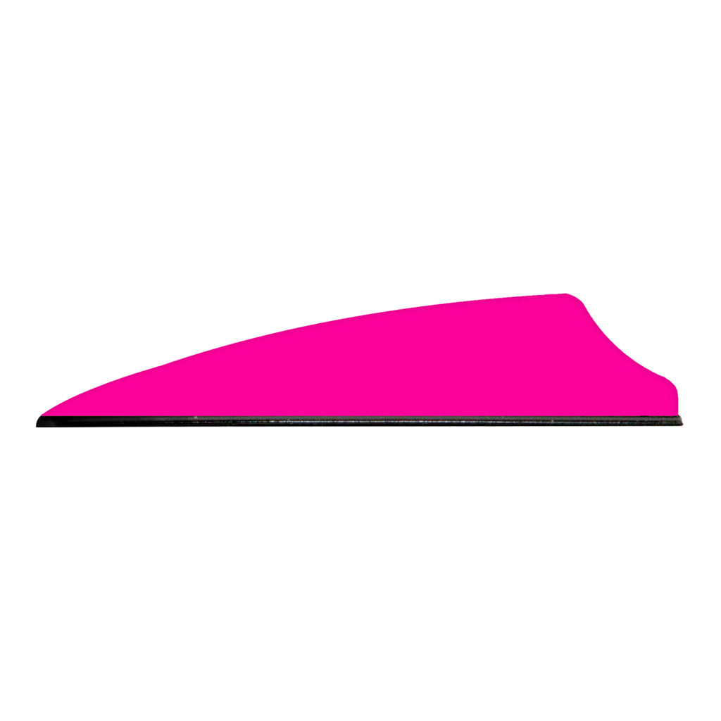 Q2i Fusion X-II Vanes in Pink 2.1 in. 100 pk. - Front View