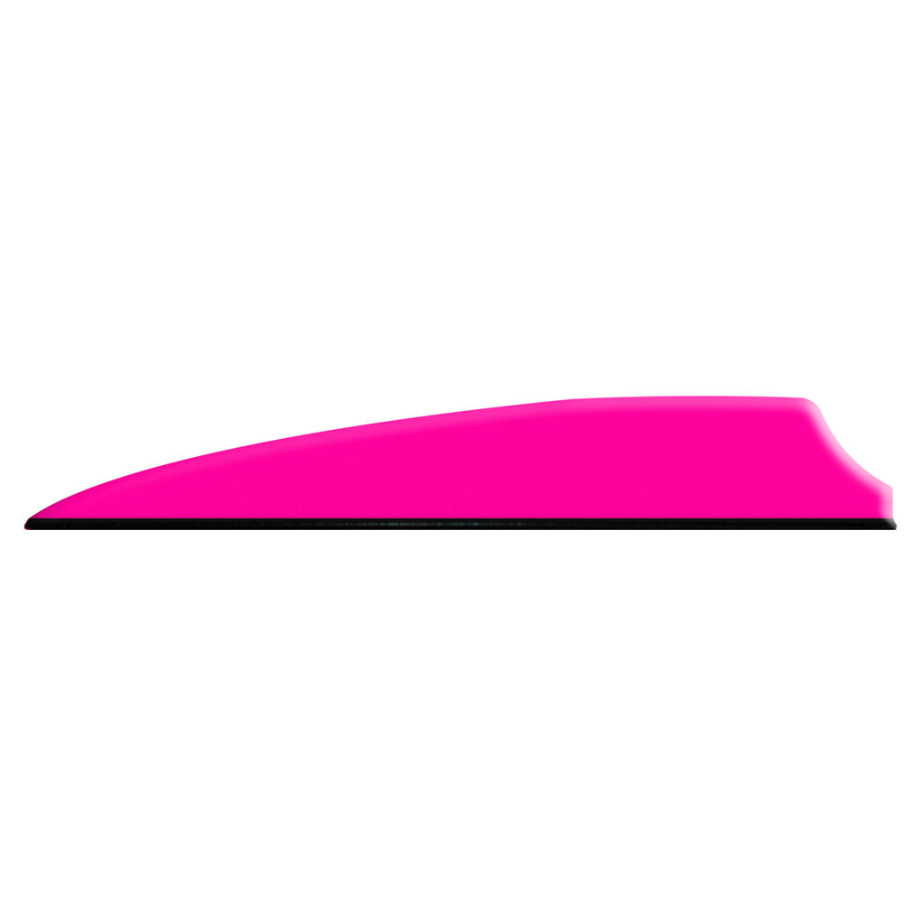 Q2i Fusion X-II Vanes in Pink 3 in. 100 pk. - Front View