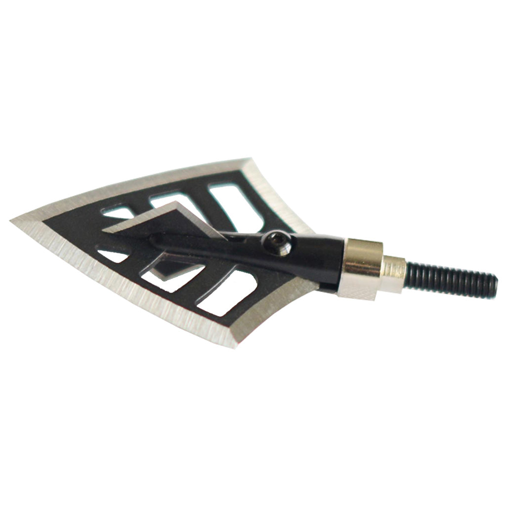 DirtNap Gear Dirt Nap Gear DRT Broadheads in Double Bevel Black 100/125 gr. 3 pk. - Front View