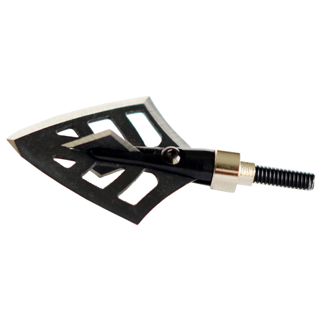 DirtNap Gear Dirt Nap Gear DRT Broadheads in Single Bevel Black 100/125 gr. 3 pk. - Front View