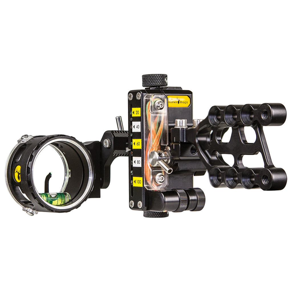 Trophy Ridge React One Pro Sight in Black 1 Pin .019 LH - Front View